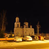 Максимовская церковь ночью