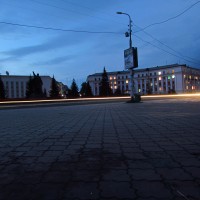 Ночной Краснотурьинск.