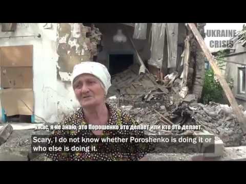 Смотреть Война на Донбассе / Crisis in Ukraine - Death and destruction continues in Eastern Ukraine [ENG SUB]